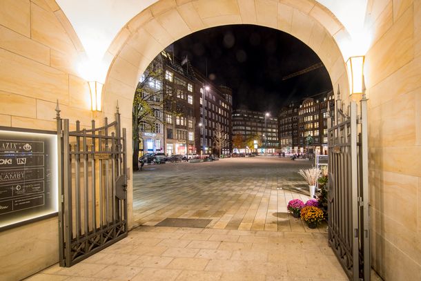 Außenanlage Gänsemarkt