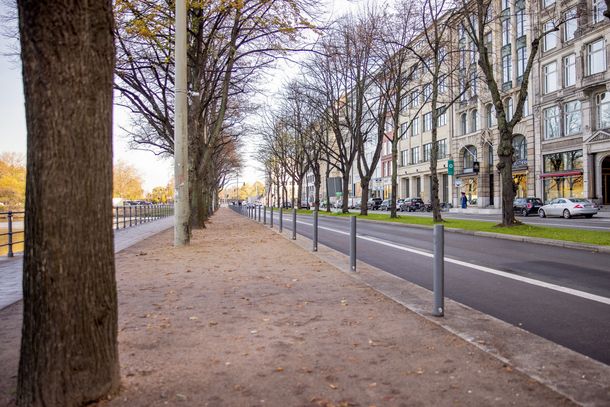 Flaniermeile an der Alster